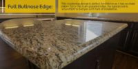 Full Bullnose Edge Stone Countertop | StoneSense