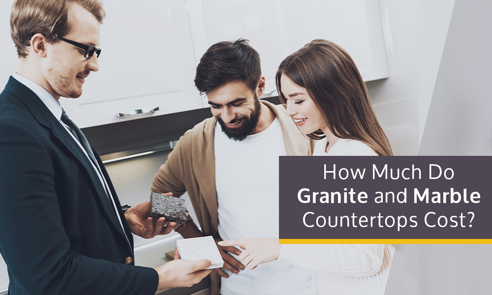 How much do granite and marble countertops cost
